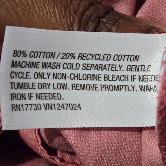 Rowing Blazers Target Corduroy Pants Pink Pleated Pleated High Waist Wale Cord 6 - Picture 14 of 15